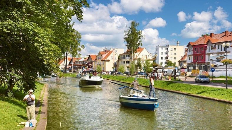 Udane Wczasy Lägenhet Giżycko Exteriör bild